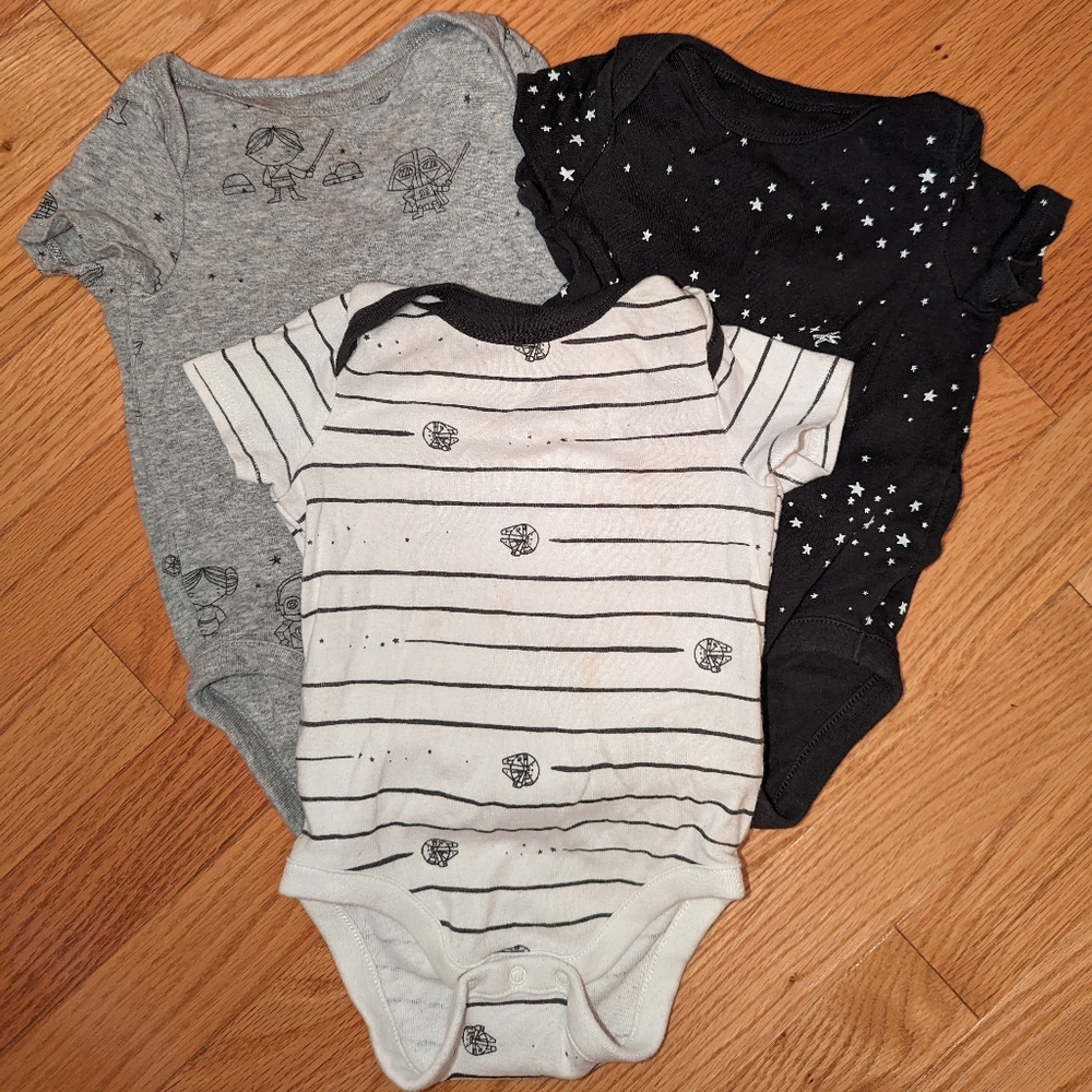 Original Star Wars Onesies - 3 to 6 months